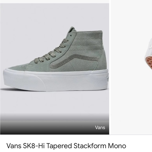 Vans Sk8-HI tapered stackform Mono Embroidery Shoes - Picture 6 of 6